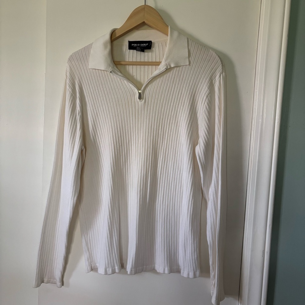 Polo Golf by Ralph Lauren Women's White Sweater